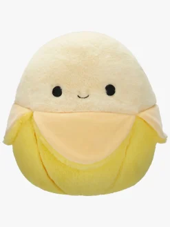 Dukker & Bamser-Squishmallows Fuzz A Mallows Bamse Junie Banan 30 cm