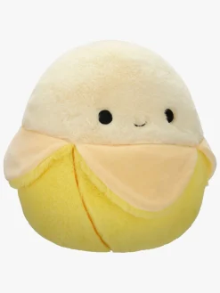 Dukker & Bamser-Squishmallows Fuzz A Mallows Bamse Junie Banan 30 cm