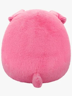 Dukker & Bamser-Squishmallows Fuzz A Mallows Bamse Amina Kat 40 cm Lyserød