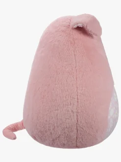 Dukker & Bamser-Squishmallows Fuzz A Mallows Bamse Peter Pig 50 cm Lyserød/Hvid