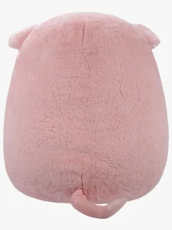 Dukker & Bamser-Squishmallows Fuzz A Mallows Bamse Peter Pig 50 cm Lyserød/Hvid