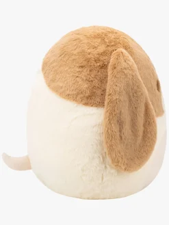 Dukker & Bamser-Squishmallows Fuzz A Mallows Bamse Adela Basset 40 cm Brun