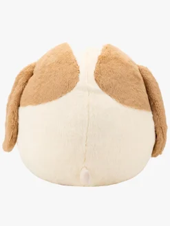 Dukker & Bamser-Squishmallows Fuzz A Mallows Bamse Adela Basset 40 cm Brun