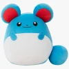 Dukker & Bamser-Squishmallows Pokémon Bamse Marill 25 cm