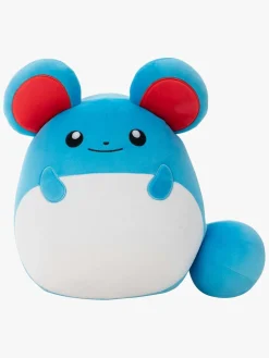 Dukker & Bamser-Squishmallows Pokémon Bamse Marill 25 cm