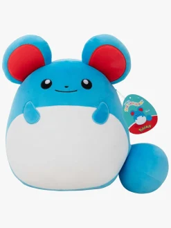 Dukker & Bamser-Squishmallows Pokémon Bamse Marill 25 cm
