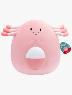 Dukker & Bamser-Squishmallows Pokémon Chansey Bamse 35 cm Flerfarvet