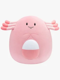 Dukker & Bamser-Squishmallows Pokémon Chansey Bamse 35 cm Flerfarvet