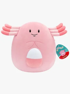 Dukker & Bamser-Squishmallows Pokémon Chansey Bamse 25 cm Flerfarvet