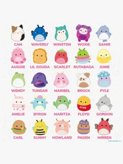 Kreativt Legetøj-Squishmallows Viskelædere 25 Stk. Flerfarvet