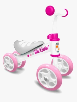 Pedal- & Gåbiler-Stamp Skids Control Gåbil, Lyserød/Hvid