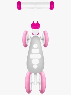 Pedal- & Gåbiler-Stamp Skids Control Gåbil, Lyserød/Hvid