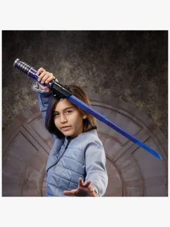 Kostumer & Udklædning-StarWars Star Wars Lightsaber Forge Kyber Core Darksaber Elektronisk Lyssværd Blå/Sort