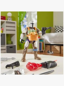 Legetøjsfigurer-StarWars Star Wars Mixmashers Figur Mando And Grogu Deluxe Flerfarvet