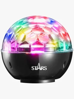 Børnefødselsdag-STARS Diskolampe med Højttaler