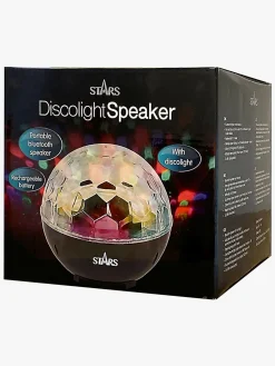 Børnefødselsdag-STARS Diskolampe med Højttaler