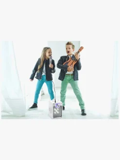 Elektronik & Media-STARS Karaokemaskine med Lys, Hvid