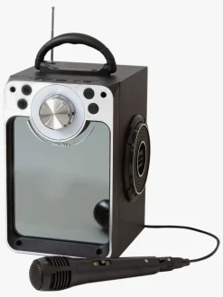 Elektronik & Media-STARS Karaokemaskine med Lys, Sort