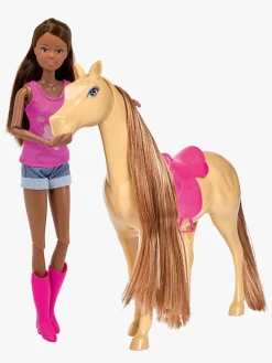 Dukker & Bamser-SteffiLove Steffi Love Dukke m. Hest