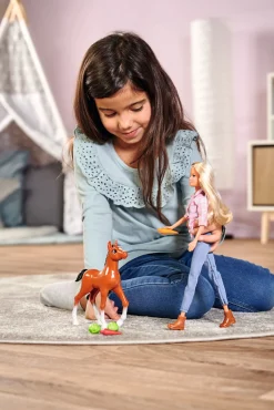 Dukker & Bamser-SteffiLove Steffi Love Dukkesæt med Føl