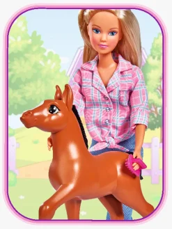 Dukker & Bamser-SteffiLove Steffi Love Dukkesæt med Føl