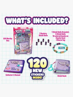 Kreativt Legetøj-StickiRolls Sticki Rolls Klistermærkebog S2