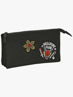 Kreativt Legetøj-StrangerThings Stranger Things Penalhus med 3 Rum, Hellfire Club