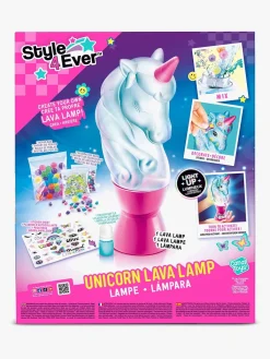 Kreativt Legetøj-Style4Ever Style 4 Ever DIY  Lavalampe Enhjørning