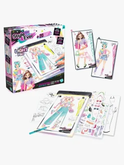 Kreativt Legetøj-Style4Ever Style 4 Ever Fashion Designer Light-up Pad Kreasæt