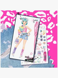 Kreativt Legetøj-Style4Ever Style 4 Ever Fashion Designer Light-up Pad Kreasæt