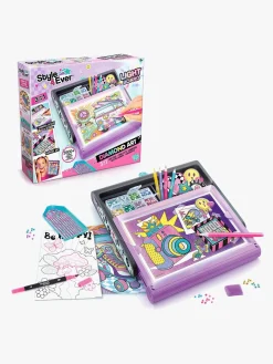 Kreativt Legetøj-Style4Ever Style 4 Ever Lystavle Diamond Art 3-i-1