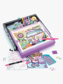 Kreativt Legetøj-Style4Ever Style 4 Ever Lystavle Diamond Art 3-i-1