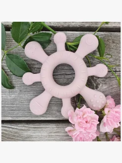 Babylegetøj-Summerville Organic Bidering Koral, Pale Mauve Lyserød