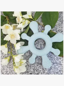 Babylegetøj-Summerville Organic Bidering Koral, Ice Blue Blå