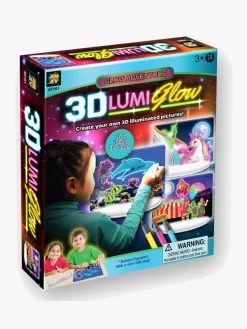 Kreativt Legetøj-Suntoy 3D Lumi Glow Tegnetablet Flerfarvet
