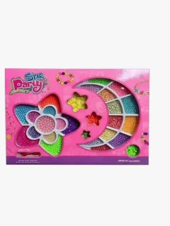 Kreativt Legetøj-Suntoy Perlesæt Stjerne & Måne Flerfarvet