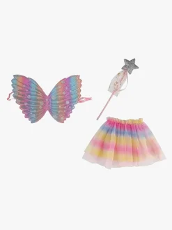 Kostumer & Udklædning-Suntoy Sæt med Vinger & Tryllestav Regnbue Flerfarvet
