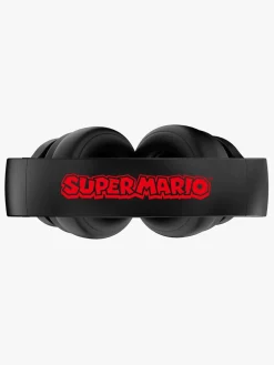Elektronik & Media-OTLTechnologies Super Mario Høretelefoner Trådløse med LED Sharing AUX Sort