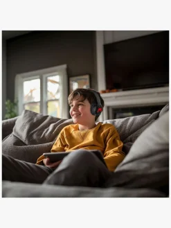 Elektronik & Media-OTLTechnologies Super Mario Høretelefoner Trådløse med LED Sharing AUX Sort