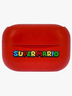 Elektronik & Media-OTLTechnologies Super Mario Høretelefoner In-Ear TWS, Rød