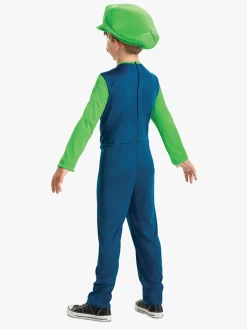 Kostumer & Udklædning-SuperMario Super Mario Kostume Luigi