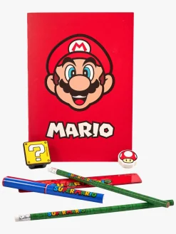 Kreativt Legetøj-SuperMario Super Mario Skrivesæt