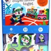 Bøger-GlobeForlaget Superheltetoget - Bog med puslespil