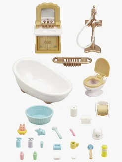 Dukker & Bamser-SylvanianFamilies Sylvanian Families Dukkehustilbehør Landligt Badeværelse Flerfarvet