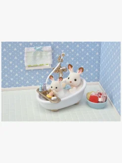 Dukker & Bamser-SylvanianFamilies Sylvanian Families Dukkehustilbehør Landligt Badeværelse Flerfarvet