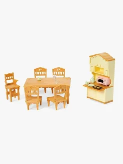 Dukker & Bamser-SylvanianFamilies Sylvanian Families Dukkehusmøbler Spisestue Flerfarvet