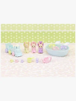 Dukker & Bamser-SylvanianFamilies Sylvanian Families Dukkehustilbehør Triplets Baby Bathtime Set