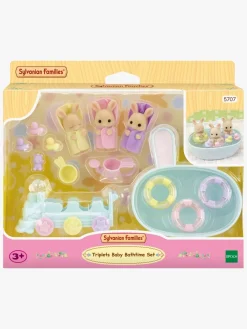 Dukker & Bamser-SylvanianFamilies Sylvanian Families Dukkehustilbehør Triplets Baby Bathtime Set