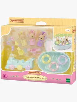 Dukker & Bamser-SylvanianFamilies Sylvanian Families Dukkehustilbehør Triplets Baby Bathtime Set