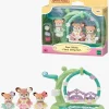 Dukker & Bamser-SylvanianFamilies Sylvanian Families Figursæt Hjortebabyer med Blomstergynge